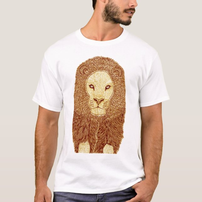 T-shirt de lion (Devant)