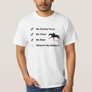 T-shirt de liste de contrôle de voie