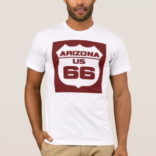 T-shirt de l'itinéraire 66 de l'Arizona