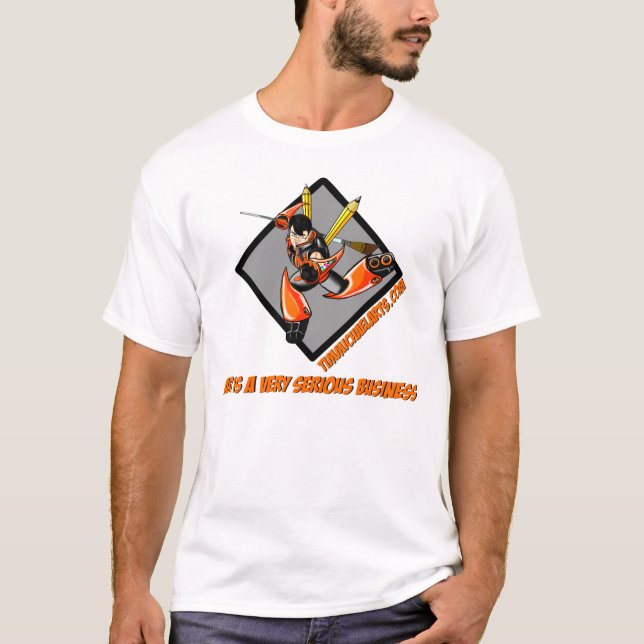 T-shirt de logo d'arts de Tim Michael (Devant)