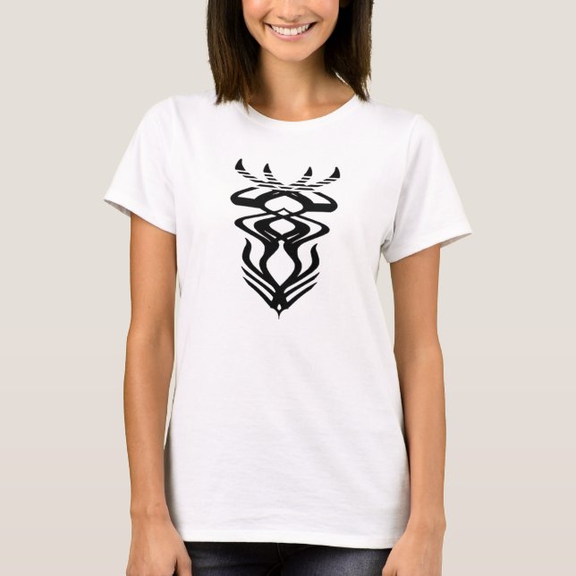 T-shirt de logo de créations de Lorehand (Devant)