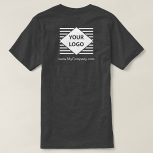 T-shirt de logo de Custom Company