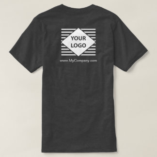 T-shirt de logo de Custom Company