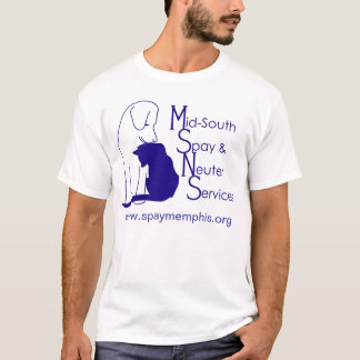 T-shirt de logo de MSNS