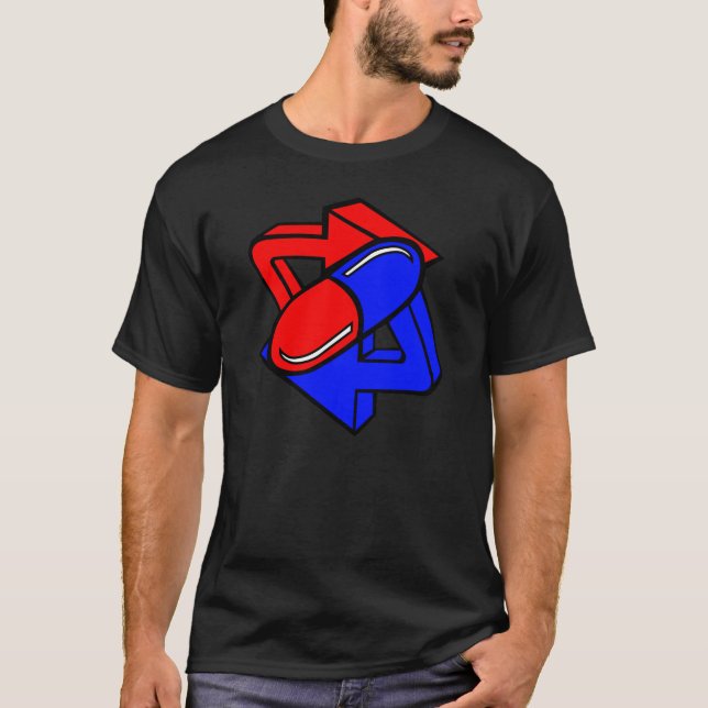 T-shirt de logo de piqué de FireDome Shanky (Devant)