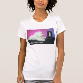 T-shirt de logo de site Web de PetGroomer.com des