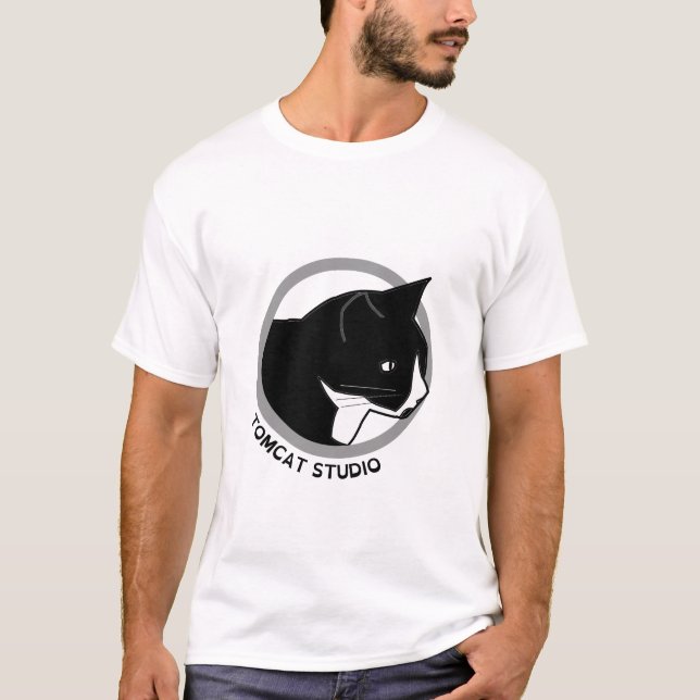 T-shirt de logo de studio de Tomcat (Devant)