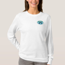 T-shirt de logo de types de libellule pour des