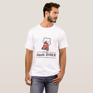 T-shirt de logo de WAGON-RESTAURANT de CHIENCHIEN