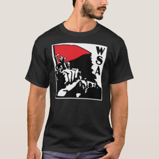 T-shirt de logo de wsa