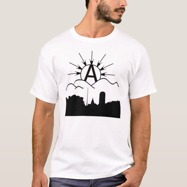 T-shirt de logo de wsm (Devant)