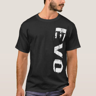 T-shirt de logo d'EVO Vert