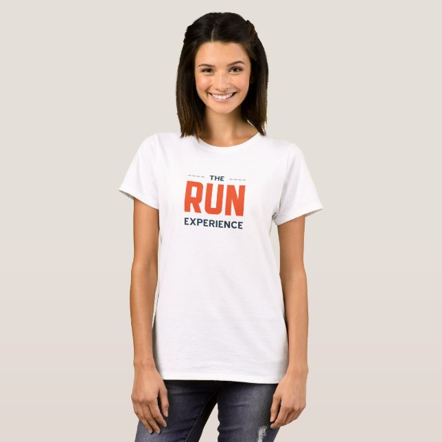 T-shirt de logo du TRE des femmes (blanc) (Devant entier)