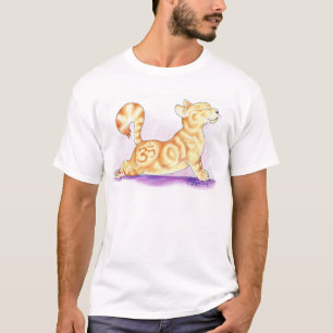 T-shirt de l'OM Kittie de yoga de soleil