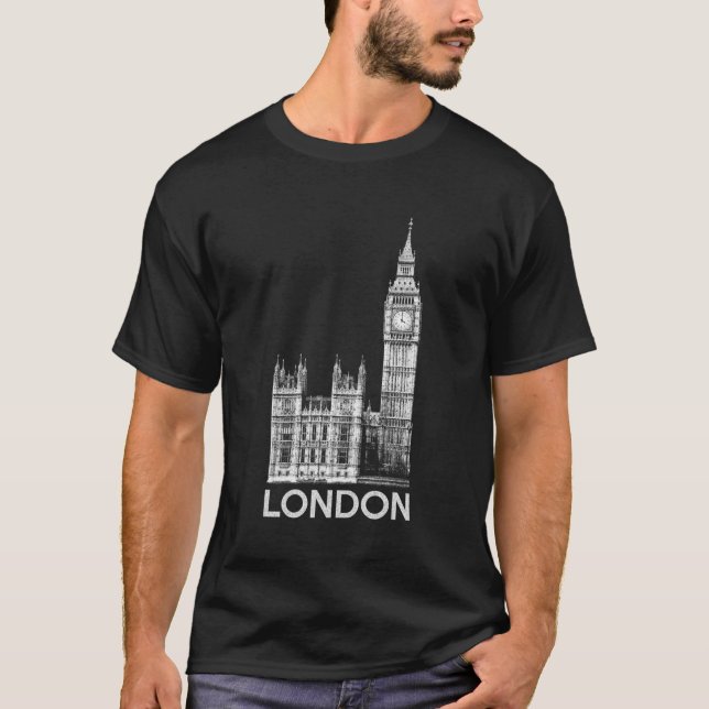 T-shirt De Londres pour (Devant)