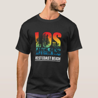T-shirt de Los Angeles West Coast Beach