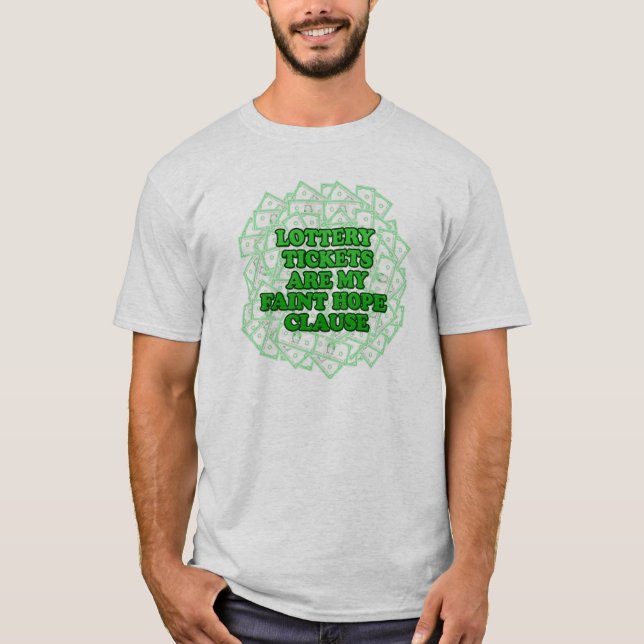 T-shirt de loterie (Devant)