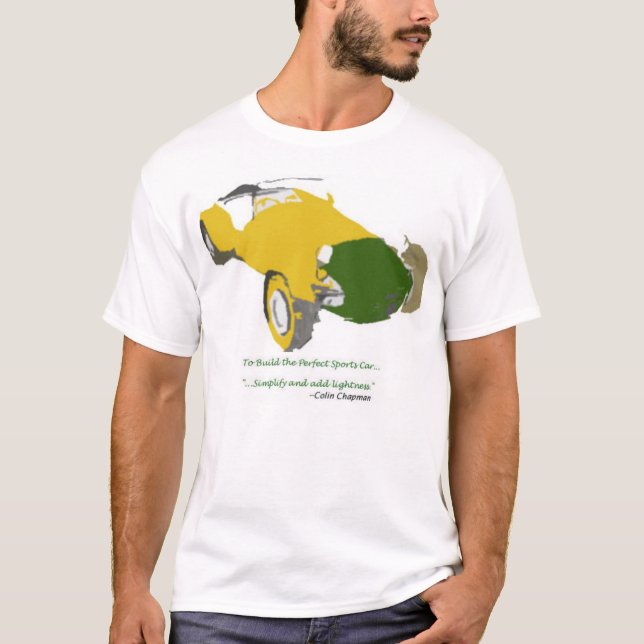 T-shirt de Lotus sept (Devant)