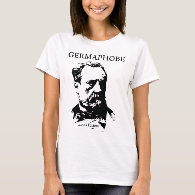 T-shirt de Louis Pasteur (femmes) (Devant)
