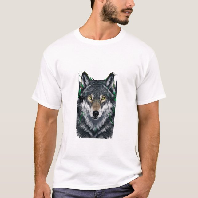 T-shirt de loup (Devant)