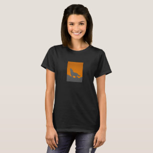 T-shirt de loup d'hurlement
