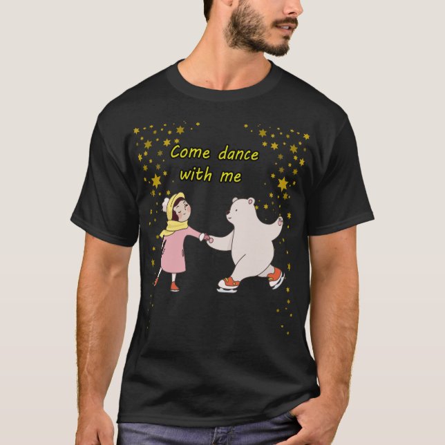 T-shirt de l'ours dansant (Devant)