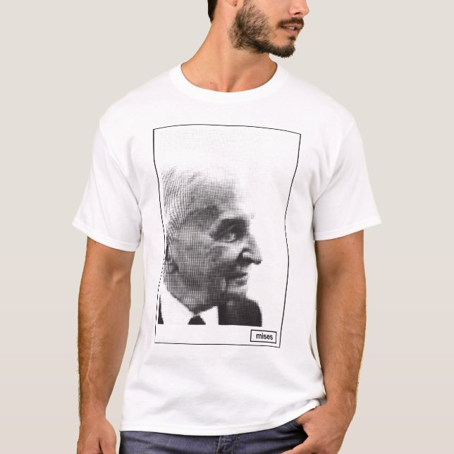 T-shirt de Ludwig von Mises (Devant)