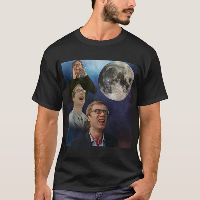 T-shirt de lune de 3 Smerch (Devant)