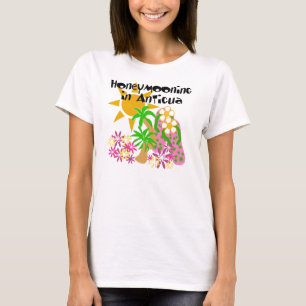 T-shirt de lune de miel de l'Antigua