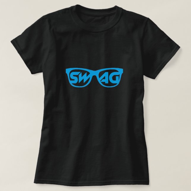 T-shirt de lunettes de bagage (Design devant)