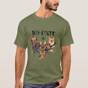 T-shirt de l'unité de chiens de police K9