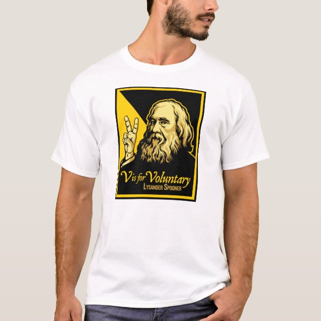 T-shirt de Lysander Spooner (Devant)