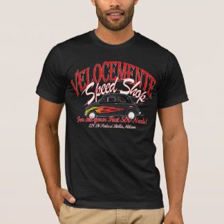 T-shirt de magasin de vitesse de Fiat 500 !