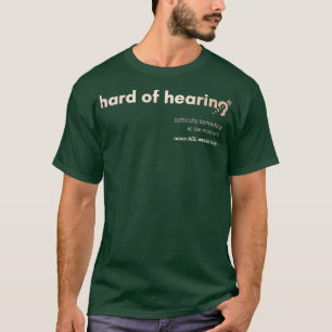 T-shirt de malentendante ASL