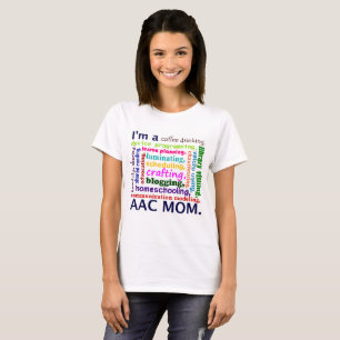 T-shirt de maman d'AAC Homeschooling
