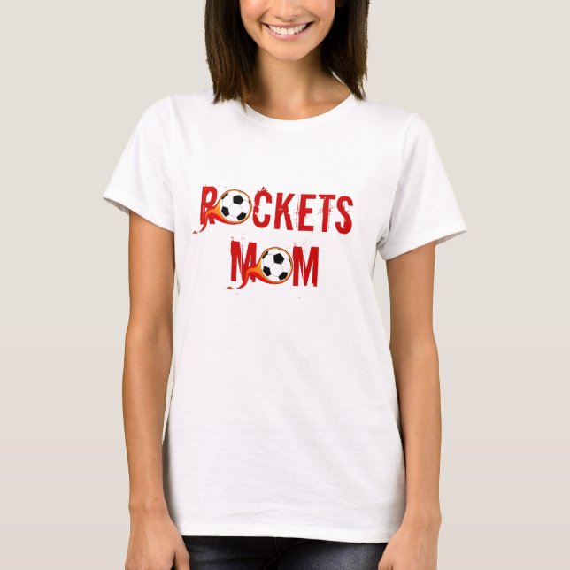 T-shirt de maman de Rocket (Devant)