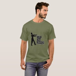 T-shirt de marche d'homme mort