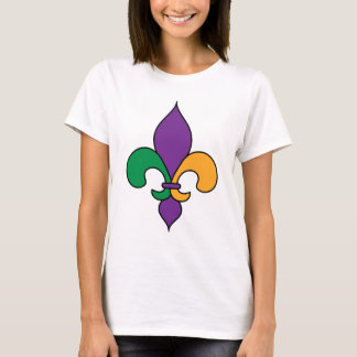 T-shirt de mardi gras de Fleur de Lis