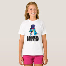 T-shirt de mariée blanche pour filles