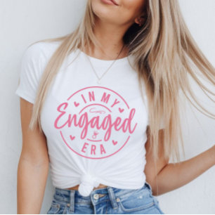 T-shirt de mariée branchée pour les fêtes de fianç