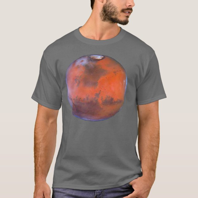 T-shirt de Mars des hommes (Devant)