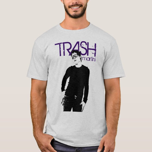 T-shirt de Martini Ral de déchets (Devant)