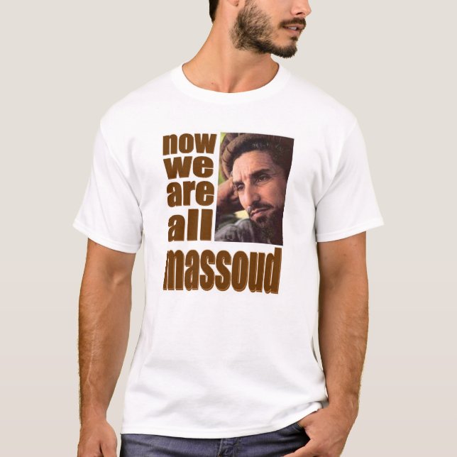T-shirt de Massoud (Devant)