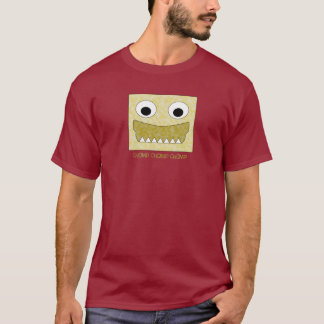 T-shirt de mastication bruyante de mastication