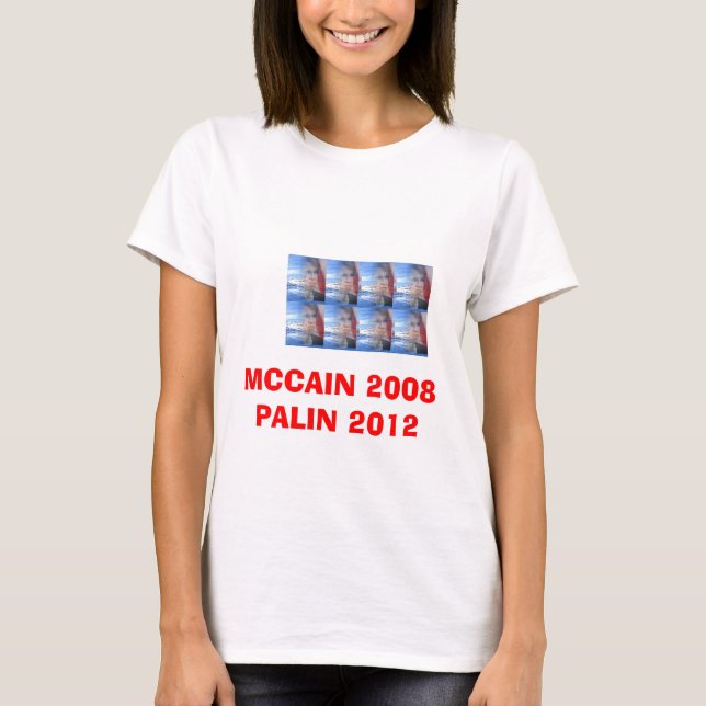 T-shirt de McCain Palin (Devant)