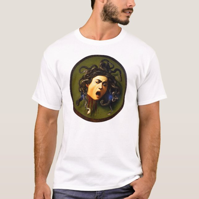 T-shirt de méduse de Caravaggio (Devant)