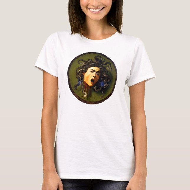 T-shirt de méduse de Caravaggio (Devant)