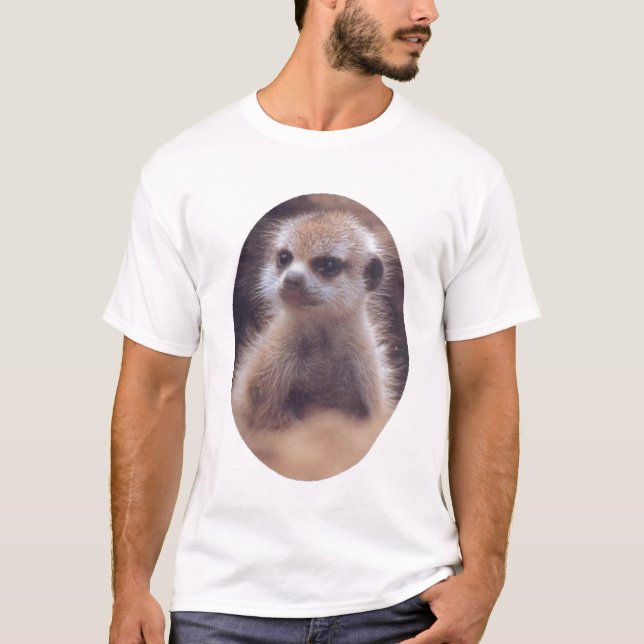 T-shirt de meerkat (Devant)
