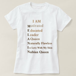 T-shirt de mélanine