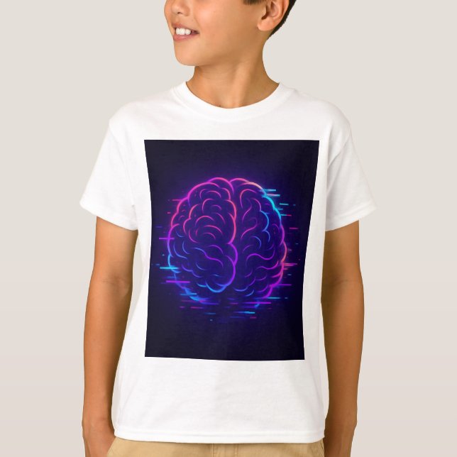 T-shirt de mème pour les enfants du cerveau de Neo (Devant)